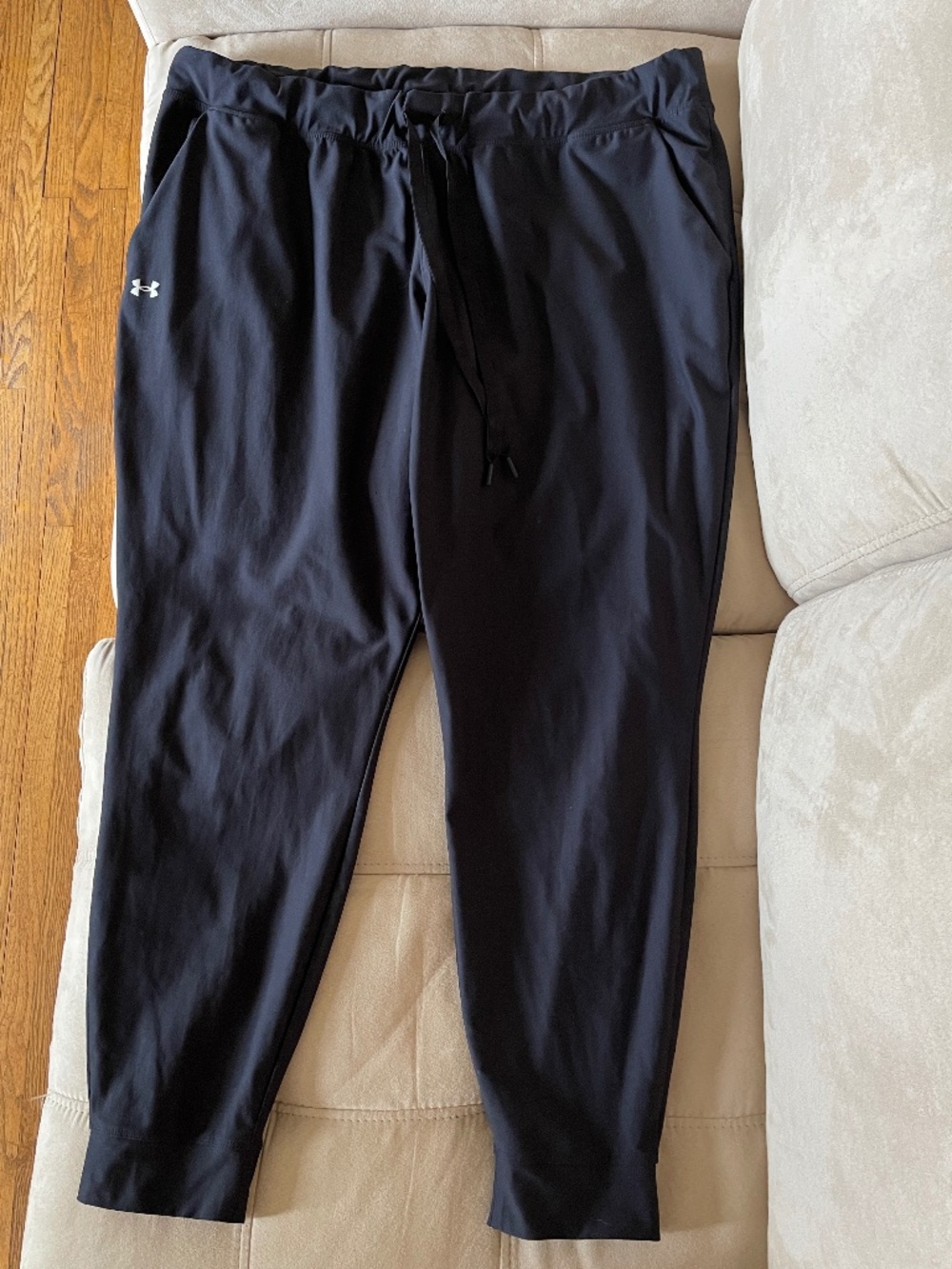 Under Armour Drawstring Black Joggers - Women's L